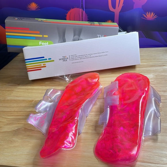 The WonderPax Reusable Cool/Warm Gel Pack FEET New In Box - Picture 7 of 10